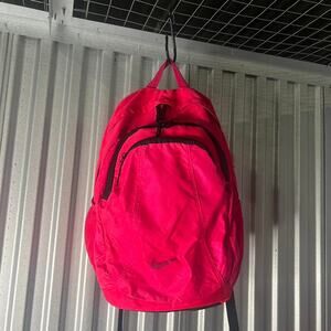 Pink Nike backpack womens girls